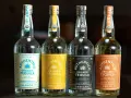 Tequila Silver czy Reposado do Margarity? Cztery butelki organicznej tequili: Blanco, Reposado, Cristalino i Añejo.