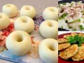 Tani obiad za 10 zł: kluski śląskie z boczkiem, placki ziemniaczane i pączki z ciasta drożdżowego.