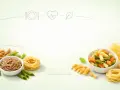 Różne rodzaje makaronu: pełnoziarnisty, durum, penne, fusilli. Zdrowy wybór na talerzu.