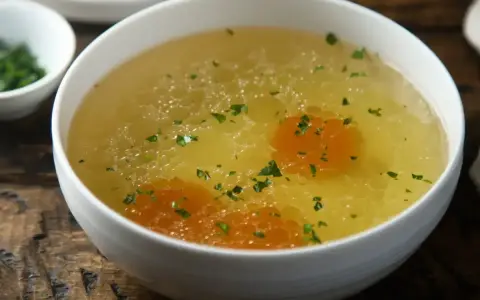 Aromaticzny rosół przepis na rozgrzewający bulion z marchewką i natką pietruszki, idealny na chłodne dni.