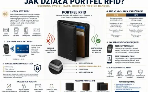 Portfel RFID blokuje nieautoryzowane odczyty kart, chroniąc przed skimmingiem i tym, jak oszukują barmani.