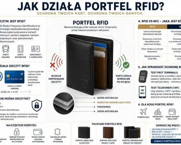 Portfel RFID blokuje nieautoryzowane odczyty kart, chroniąc przed skimmingiem i tym, jak oszukują barmani.