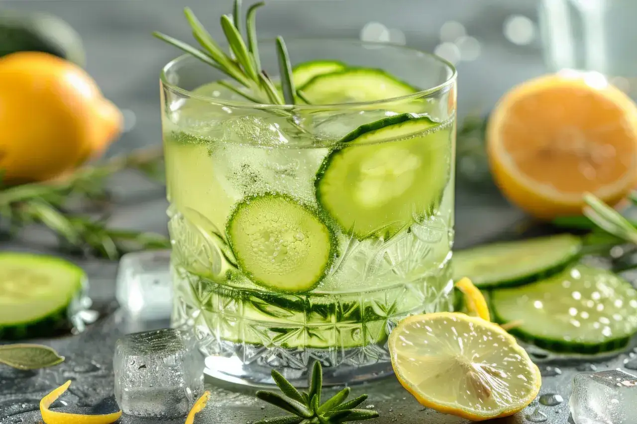 Idealny Gin z Tonikiem z limonką i ogórkiem