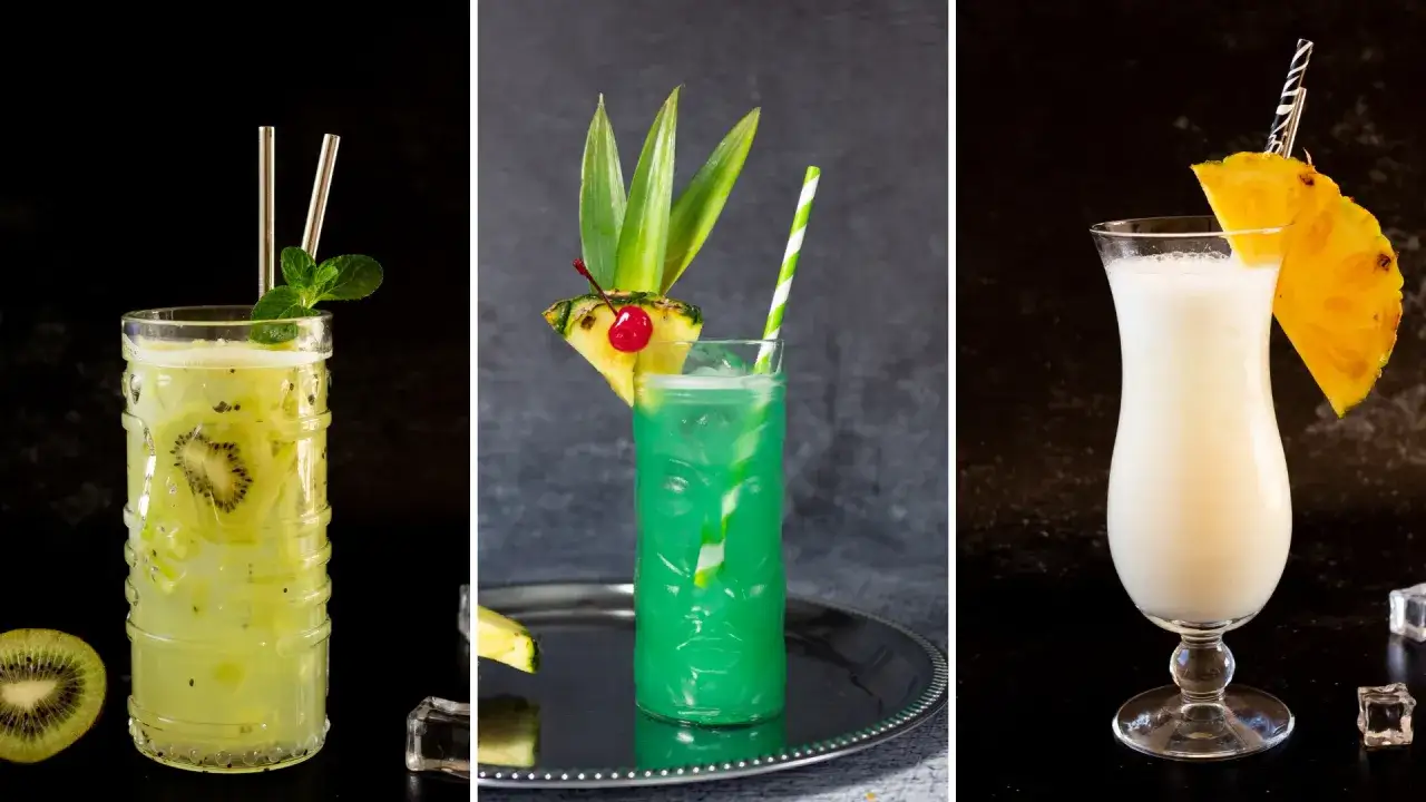 rum sok ananasowy prosty drink