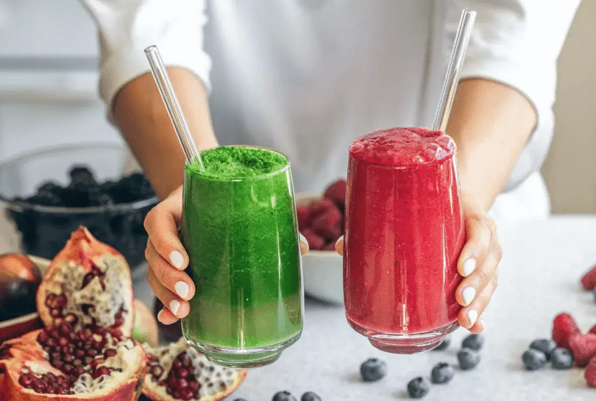 Zdrowe smoothie owocowe na śniadanie